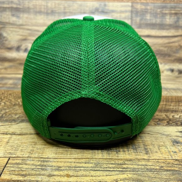 Woodsy Owl Mens Trucker Hat Green Snapback 70s Old Advertisement Don't Pollute - Picture 5 of 8